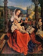 Bernard van orley Mary with Child and John the Baptist oil painting